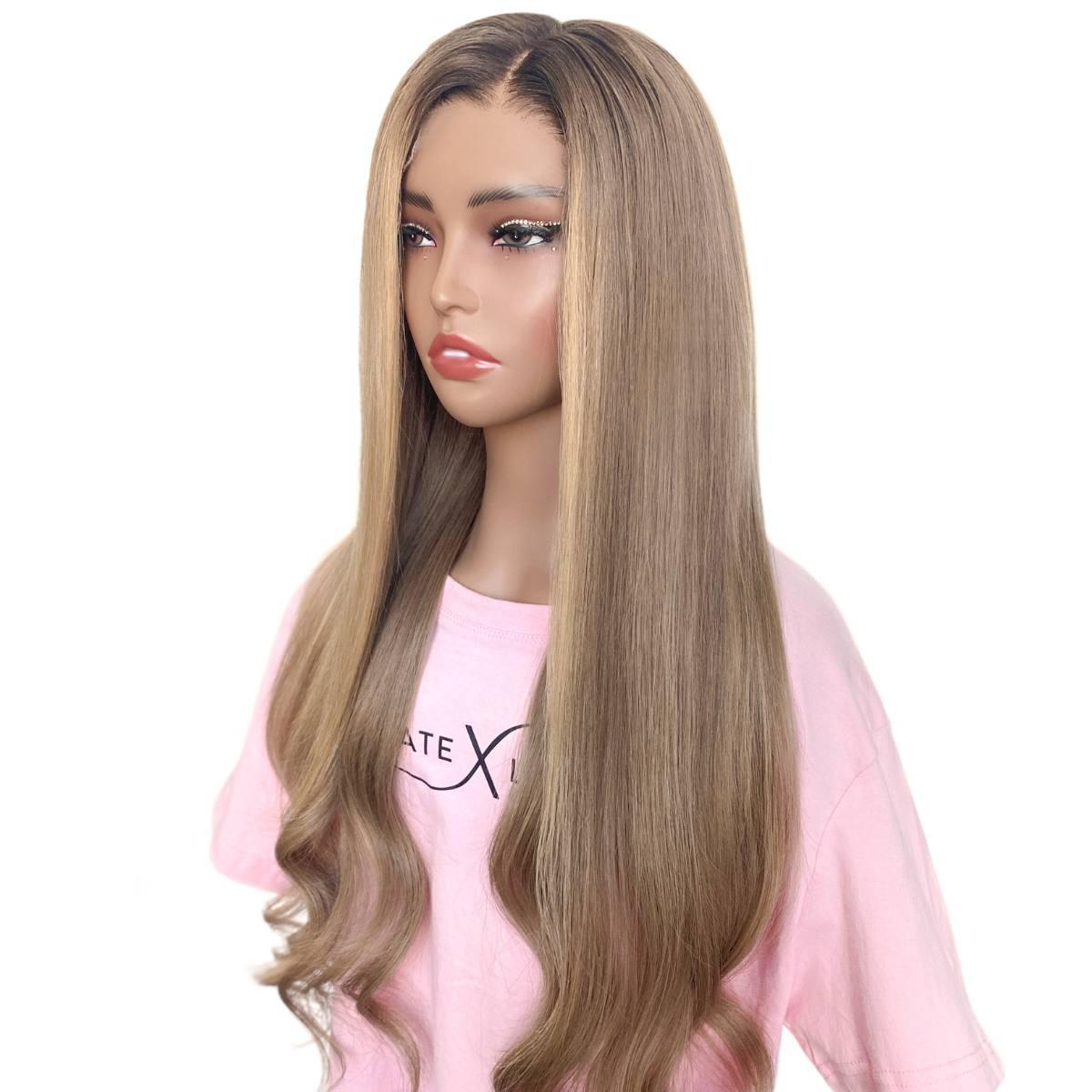 Raw Hazel Glueless 5x5 HD Lace Professionally Colored 100% Human Hair Closure Wig