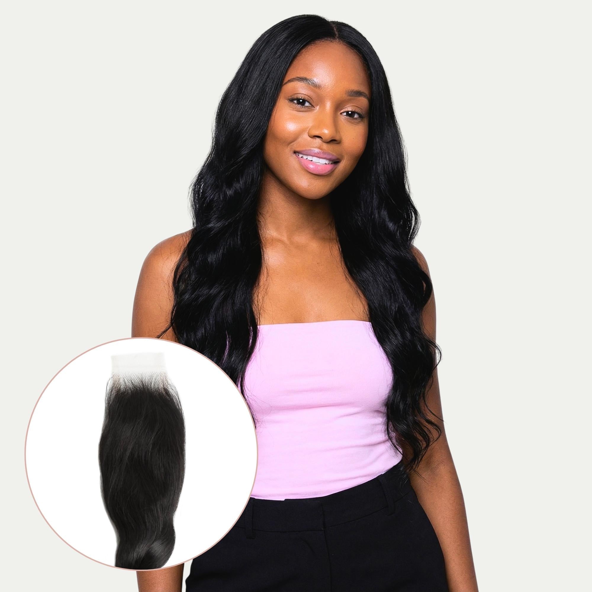 Loose Wave 2x6 HD Lace Human Hair Closure